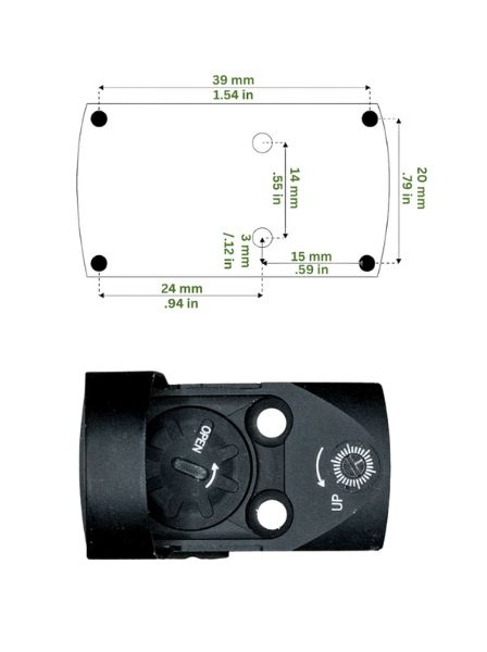Footprint Vortex Venom Viper