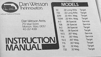 DAN WESSON sada 4" revolverů