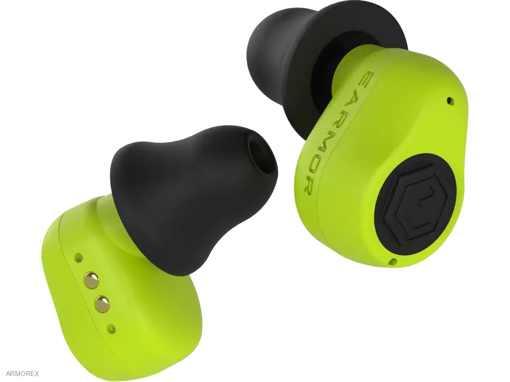 EARMOR M23T Ai - elektronické špunty do uší - tracer green