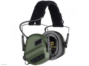Střelecká elektronická sluchátka Earmor M31 PLUS - Foliage Green