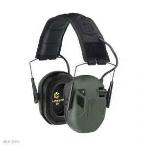 Střelecká elektronická sluchátka EARMOR M300T - Foliage Green