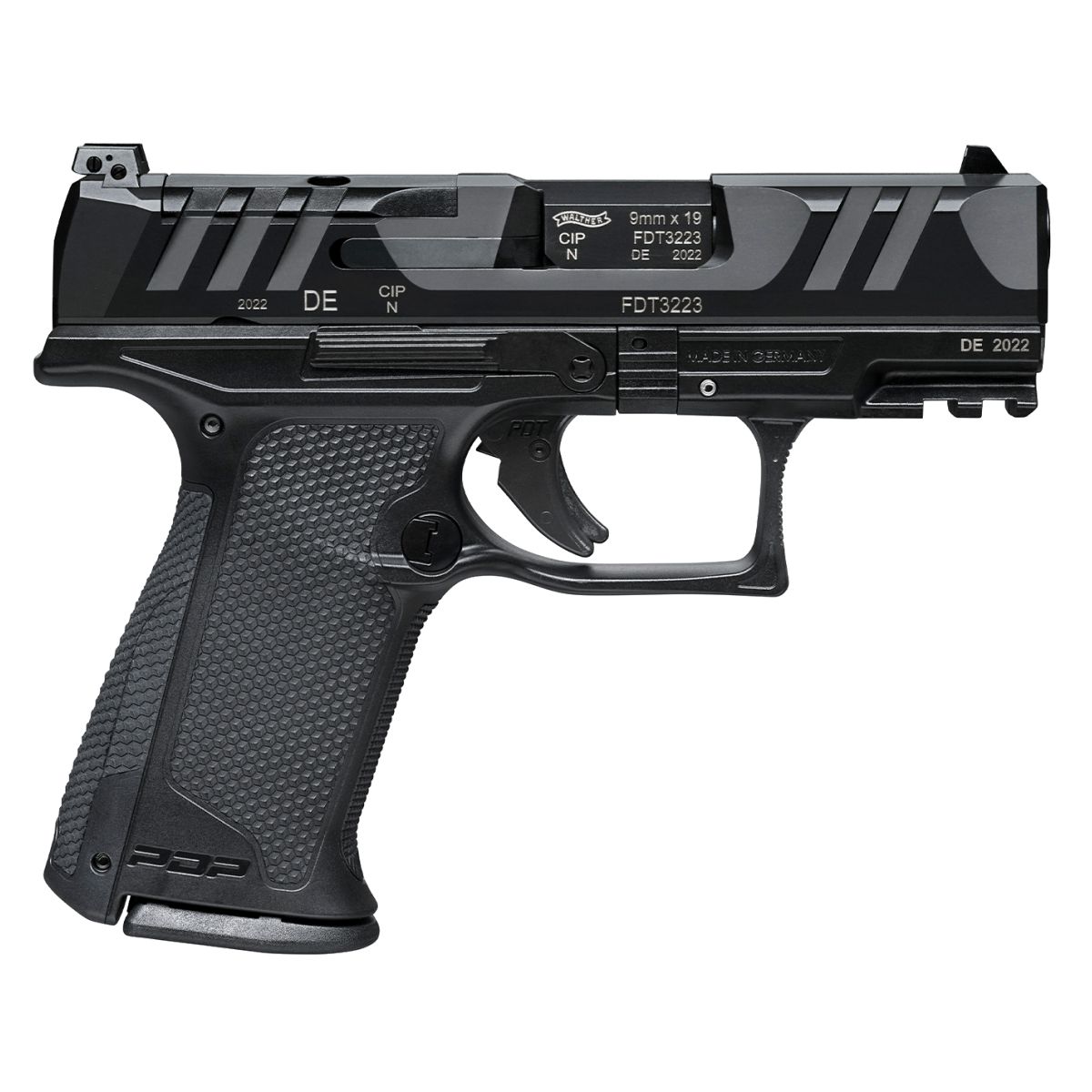 WALTHER PDP F-SERIES 3,5", 9 MM LUGER, PISTOLE SAMONABÍJECÍ