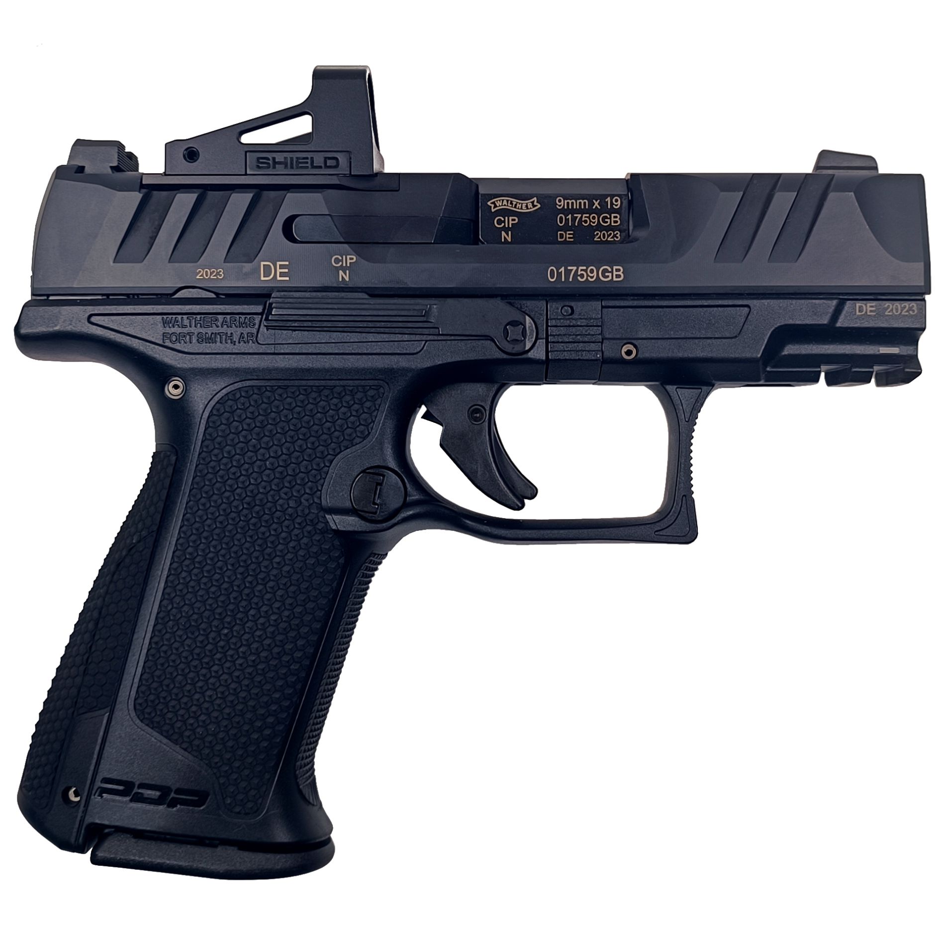WALTHER PDP F-SERIES 3,5" COMBO-SHIELD, 9 MM LUGER, PISTOLE SAMONABÍJECÍ