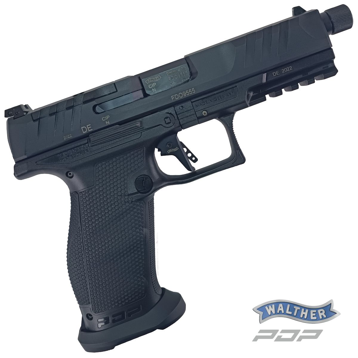 WALTHER PDP PRO SD 5,1" FULL SIZE, 9 MM LUGER, PISTOLE SAMONABÍJECÍ