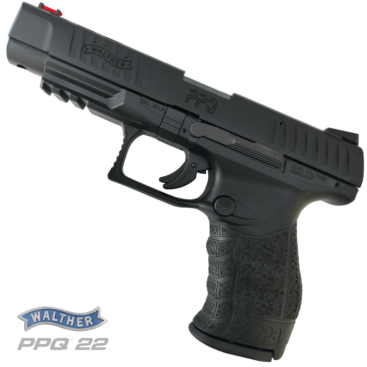WALTHER PPQ M2 5‘‘, PISTOLE SAMONABÍJECÍ RÁŽE 22LR