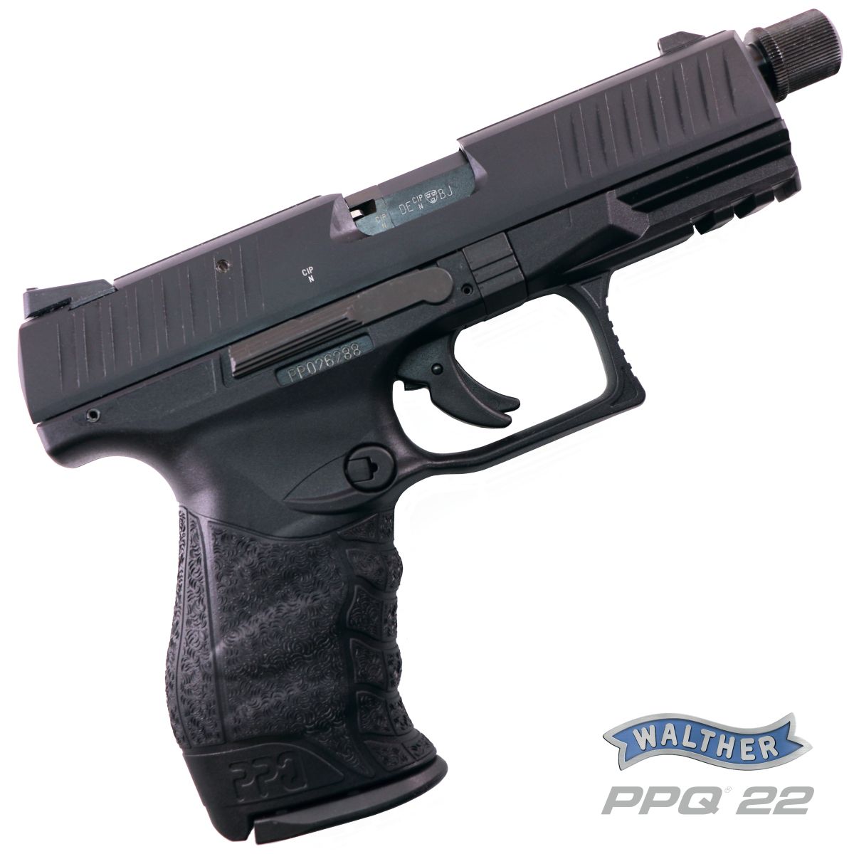WALTHER PPQ M2 TACTICAL 4,6" 22 LR, PISTOLE SAMONABÍJECÍ