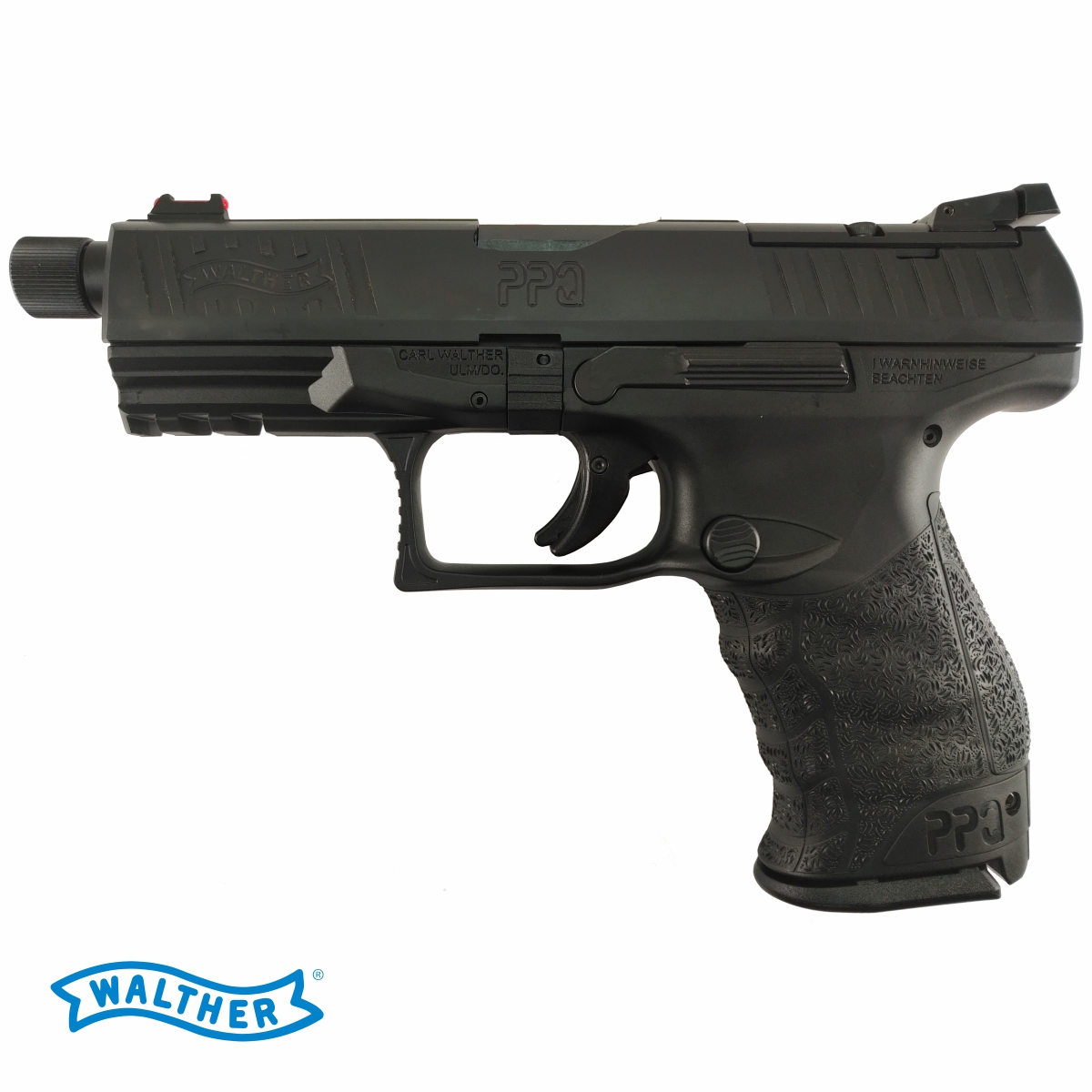 WALTHER PPQ M2 Q4 TAC, PISTOLE SAMONABÍJECÍ RÁŽE 9 MM LUGER