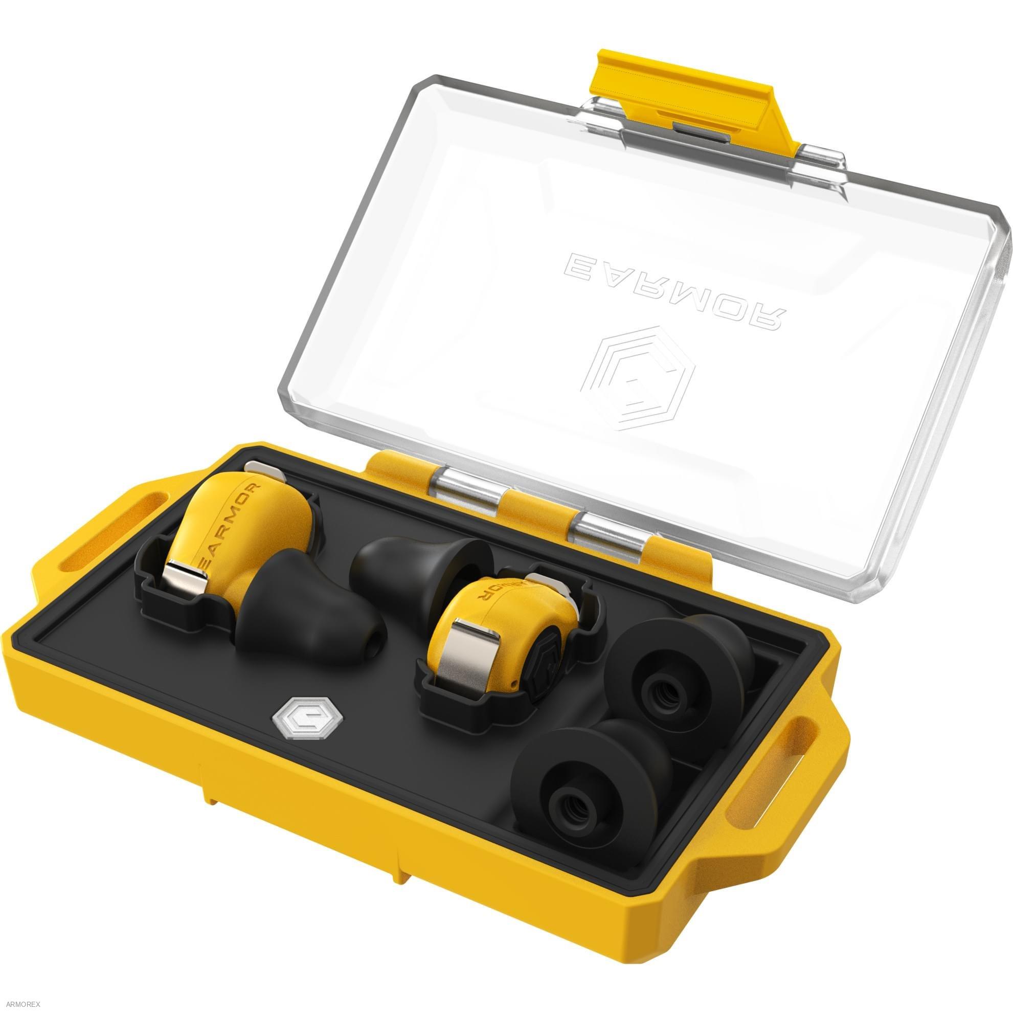 EARMOR M23T Ai- elektronické špunty do uší - Yellow