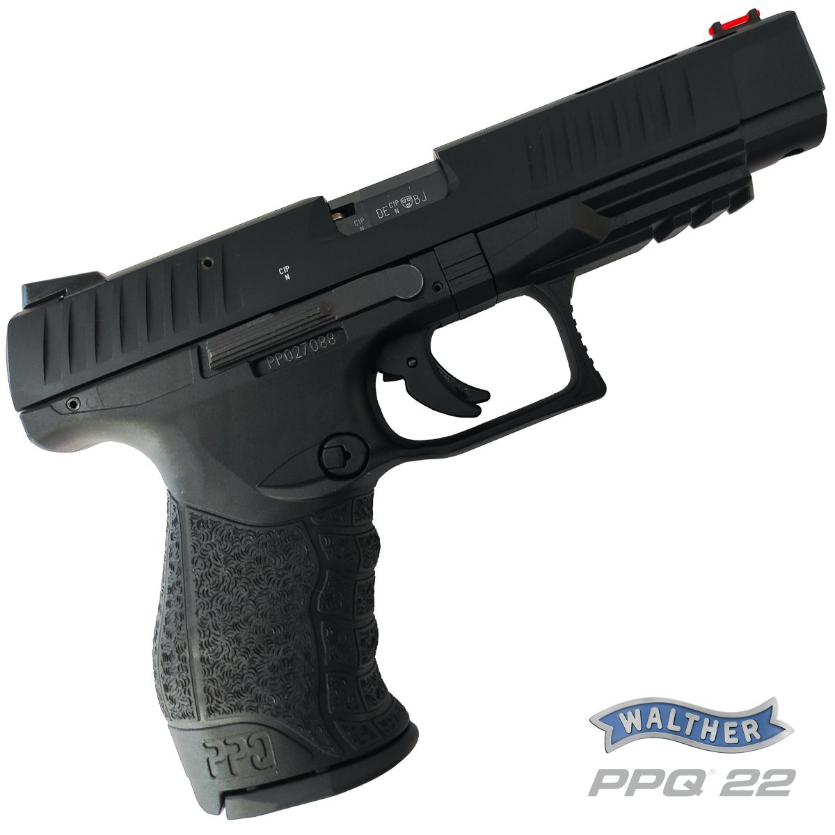 WALTHER PPQ M2 5‘‘, PISTOLE SAMONABÍJECÍ RÁŽE 22LR