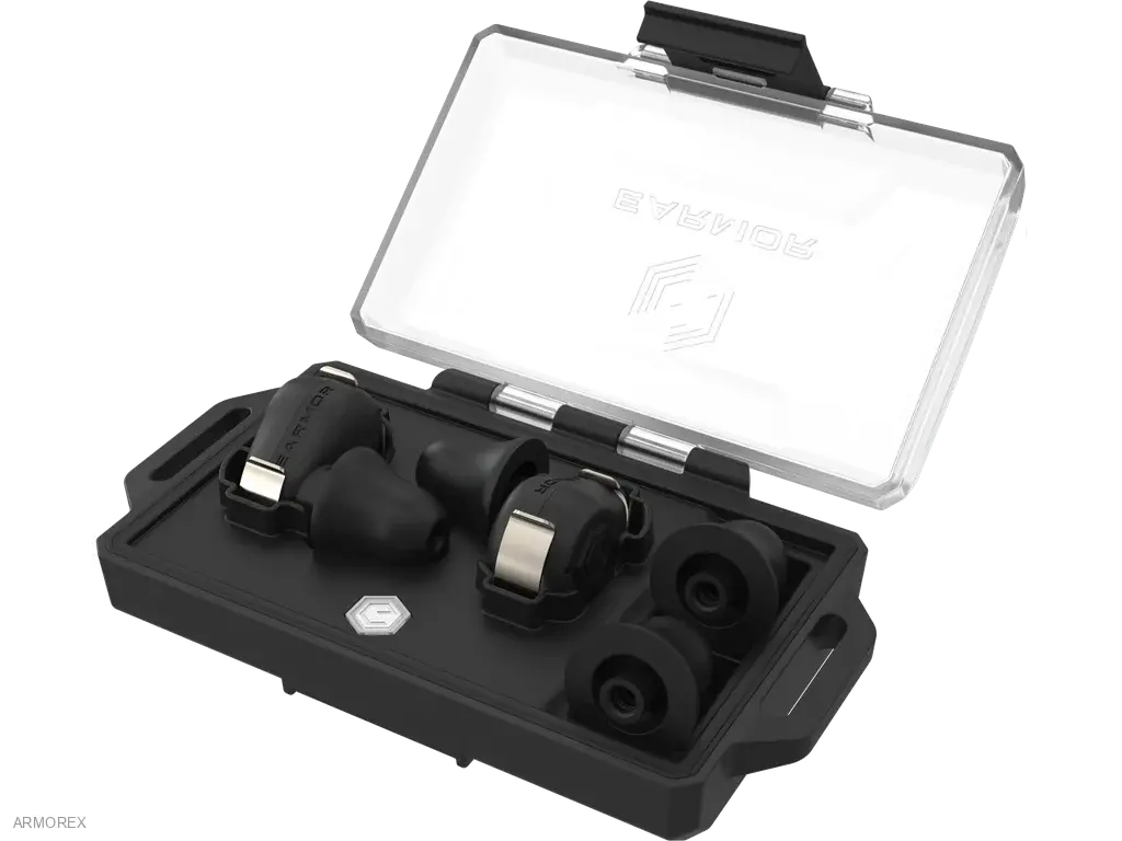 EARMOR M23T Ai - elektronické špunty do uší- Black
