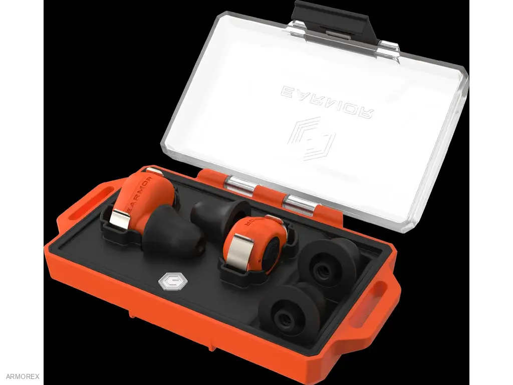 EARMOR M23T Ai - elektronické špunty do uší - Orange