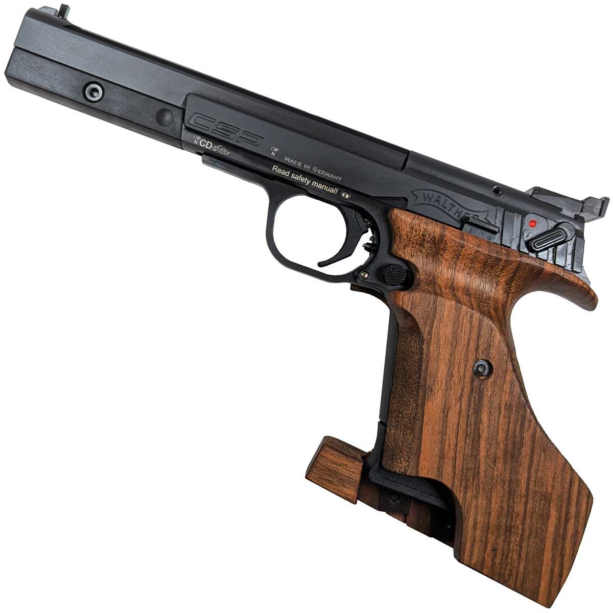 WALTHER CSP EXPERT WALNUT .22 LR, PISTOLE SAMONABÍJECÍ SPORTOVNÍ
