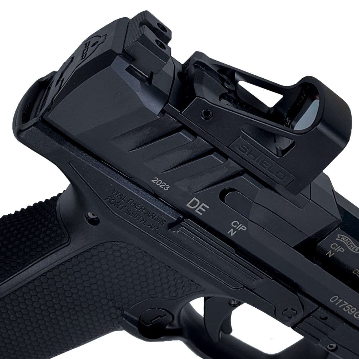 WALTHER PDP F-SERIES 3,5" COMBO-SHIELD, 9 MM LUGER, PISTOLE SAMONABÍJECÍ