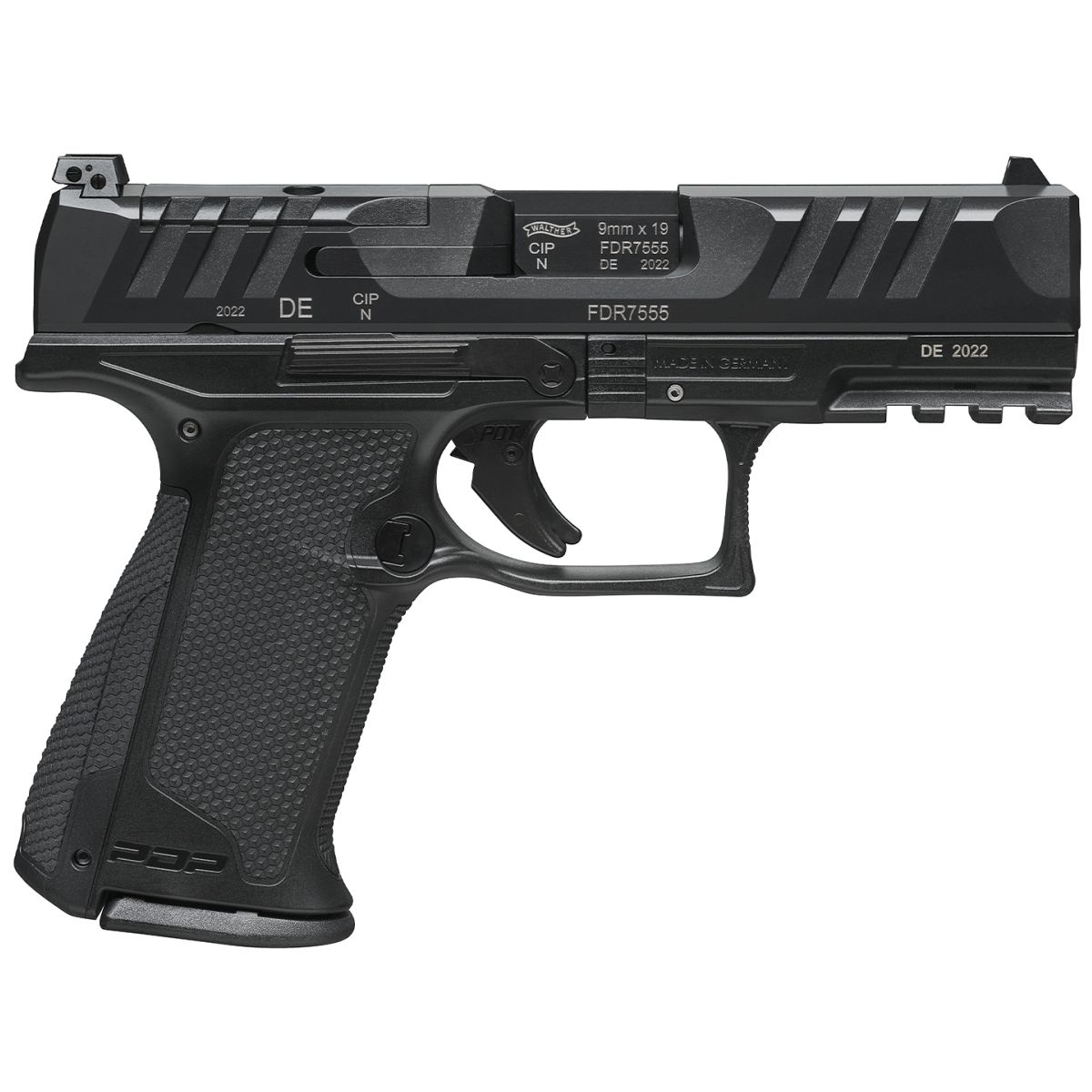 WALTHER PDP F-SERIES 4", 9 MM LUGER, PISTOLE SAMONABÍJECÍ