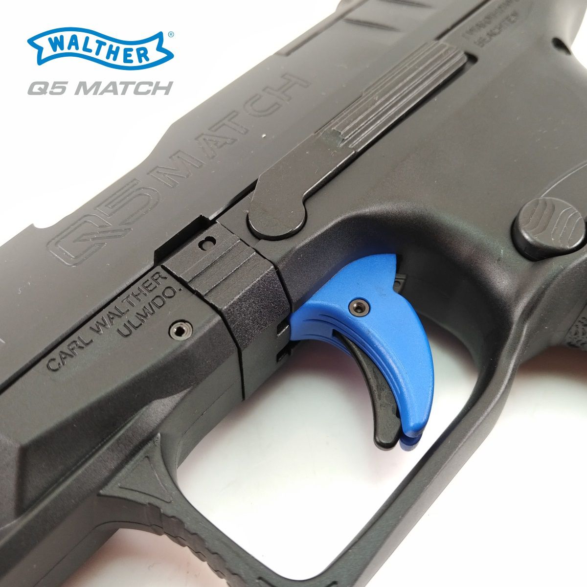 WALTHER Q5 MATCH 5" 9 MM LUGER, PISTOLE SAMONABÍJECÍ SPORTOVNÍ