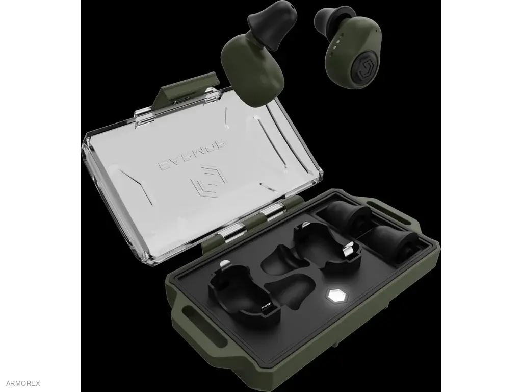 EARMOR M23T Ai - elektronické špunty do uší - Coyote brown