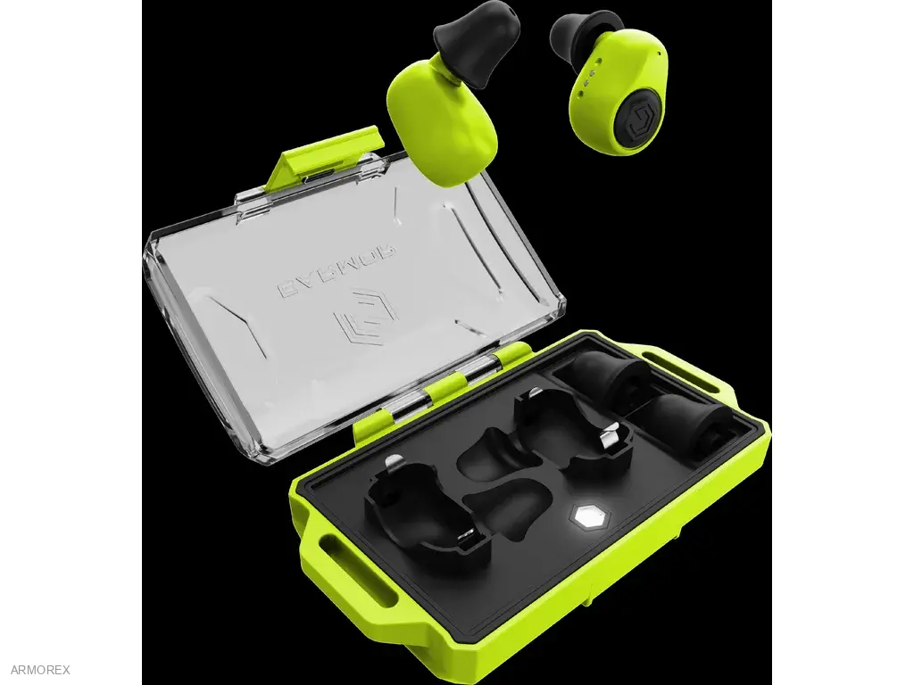 EARMOR M23T Ai - elektronické špunty do uší - tracer green
