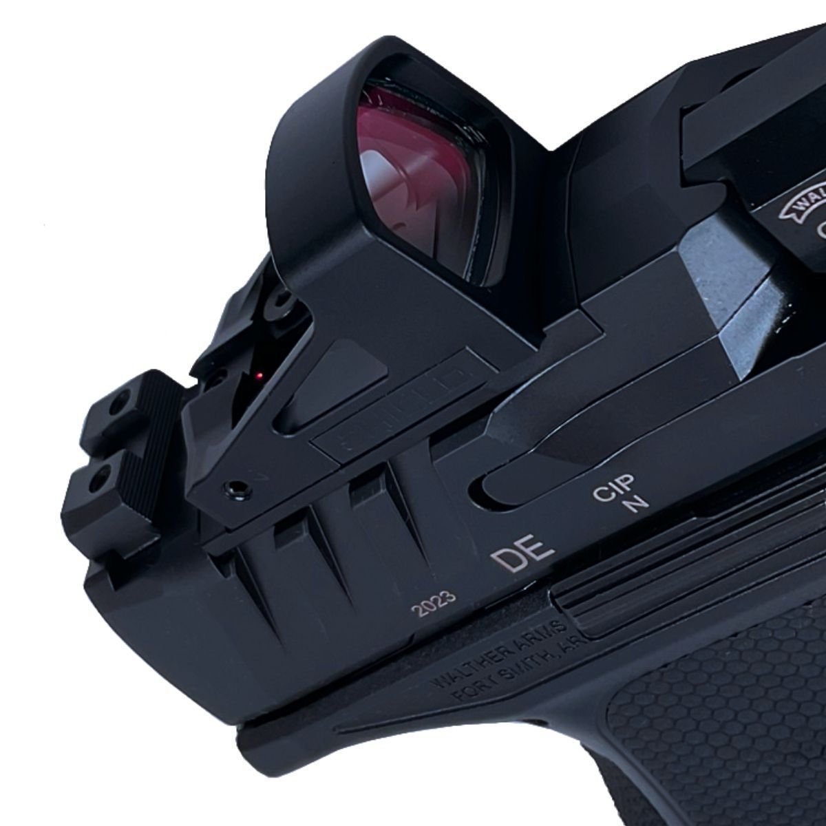 WALTHER PDP F-SERIES 4" COMBO-SHIELD, 9 MM LUGER, PISTOLE SAMONABÍJECÍ