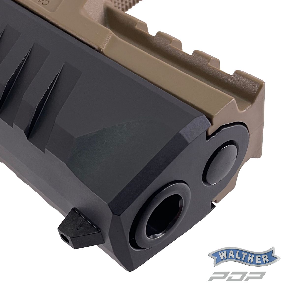 WALTHER PDP COMPACT FDE 4‘‘, 9 MM LUGER, PISTOLE SAMONABÍJECÍ