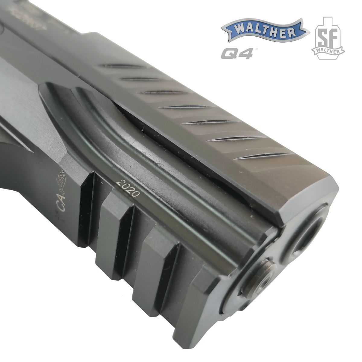 WALTHER Q4 STEEL FRAME PS 4", 9 MM LUGER, PISTOLE SAMONABÍJECÍ
