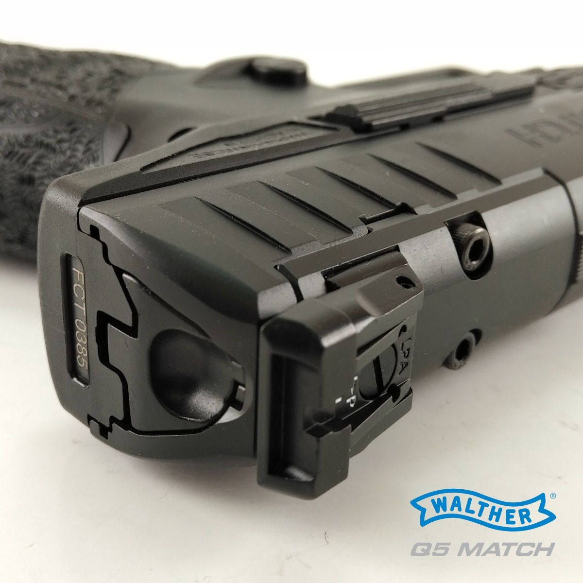 WALTHER Q5 MATCH 5" 9 MM LUGER, PISTOLE SAMONABÍJECÍ SPORTOVNÍ