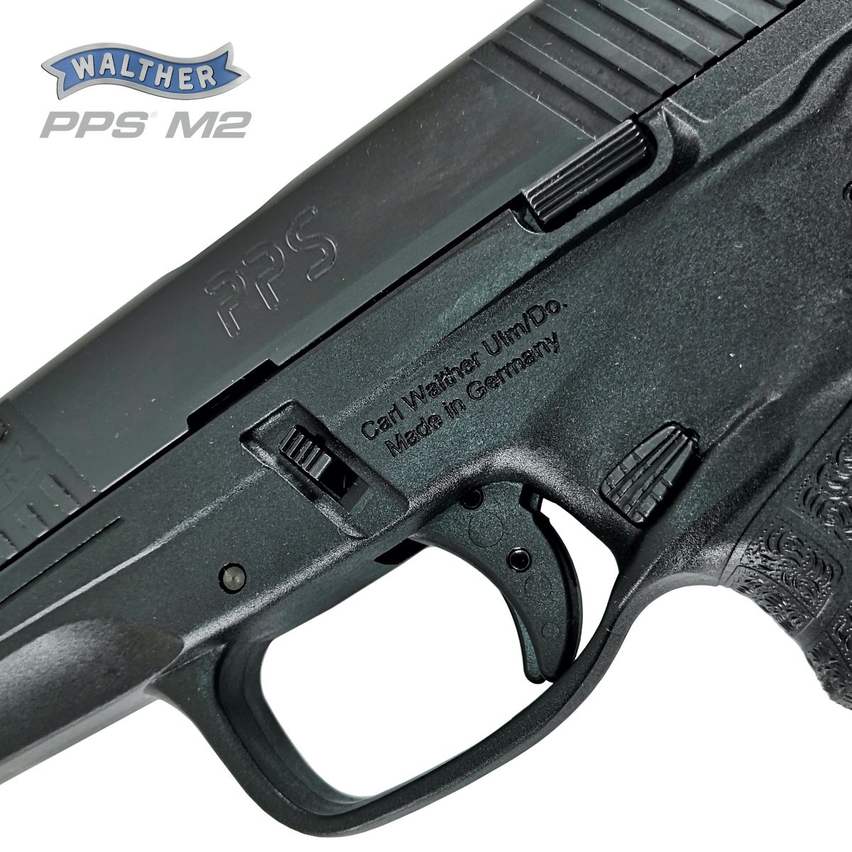 WALTHER PPS M2 POLICE SET, 9 MM LUGER, PISTOLE SAMONABÍJECÍ