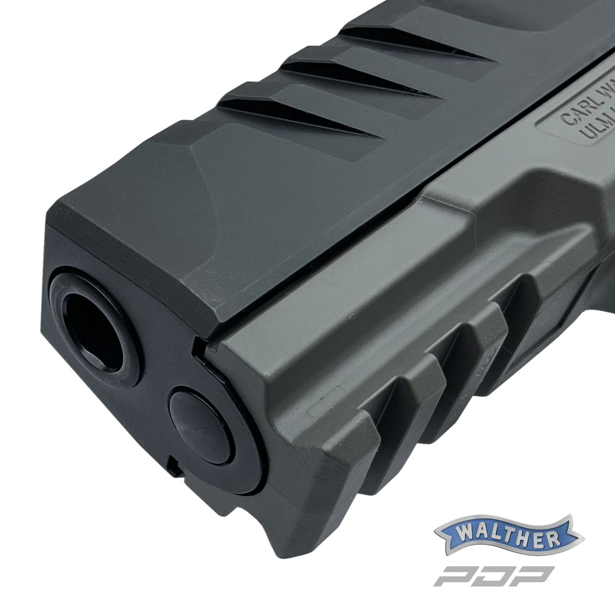 WALTHER PDP COMPACT TUNGSTEN GREY 4‘‘, 9 MM LUGER, PISTOLE SAMONABÍJECÍ