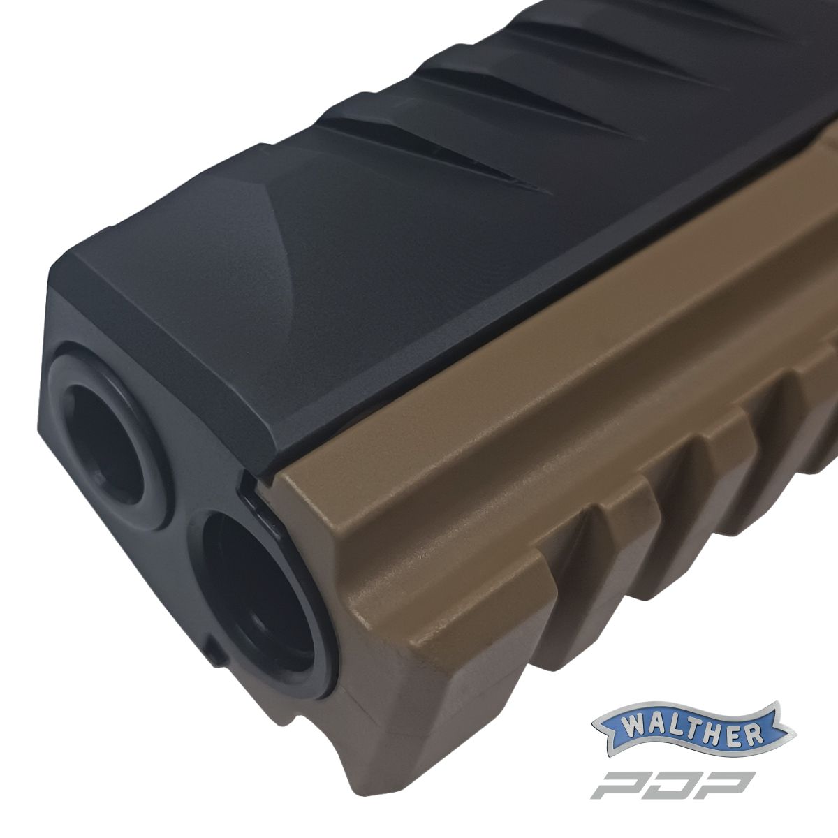 WALTHER PDP FULL SIZE FDE 5‘‘, 9 MM LUGER, PISTOLE SAMONABÍJECÍ