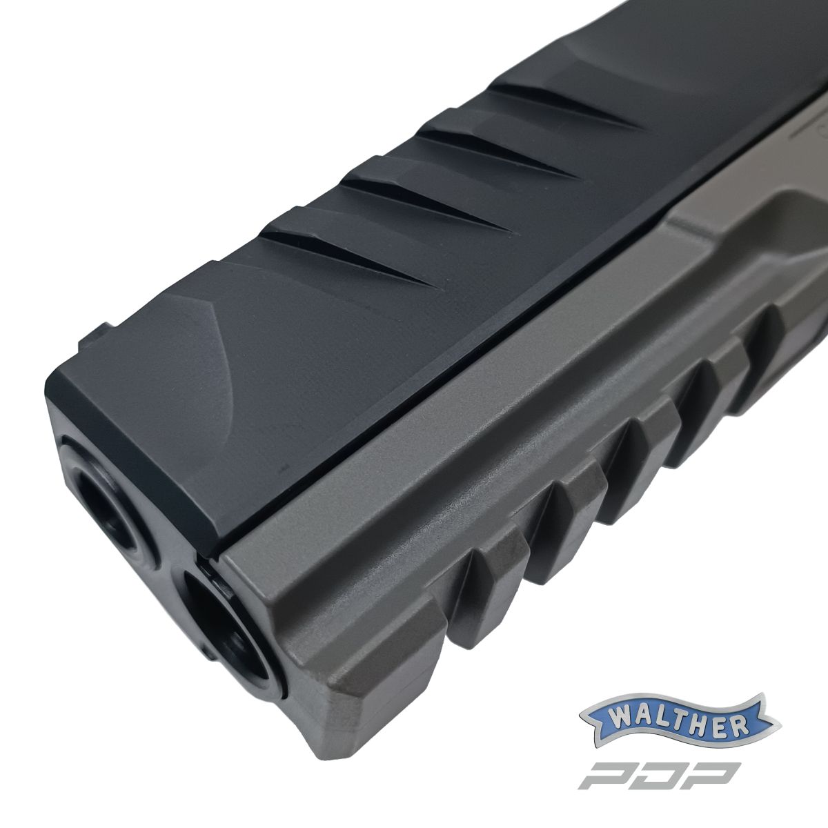 WALTHER PDP FULL SIZE TUNGSTEN GREY 5‘‘, 9 MM LUGER, PISTOLE SAMONABÍJECÍ