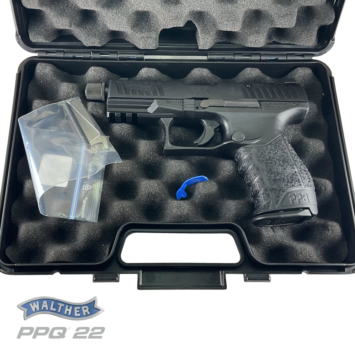 WALTHER PPQ M2 TACTICAL 4,6" 22 LR, PISTOLE SAMONABÍJECÍ