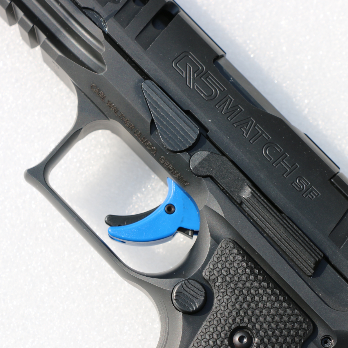 WALTHER Q5 MATCH STEEL FRAME 5", 9 MM LUGER, PISTOLE SAMONABÍJECÍ