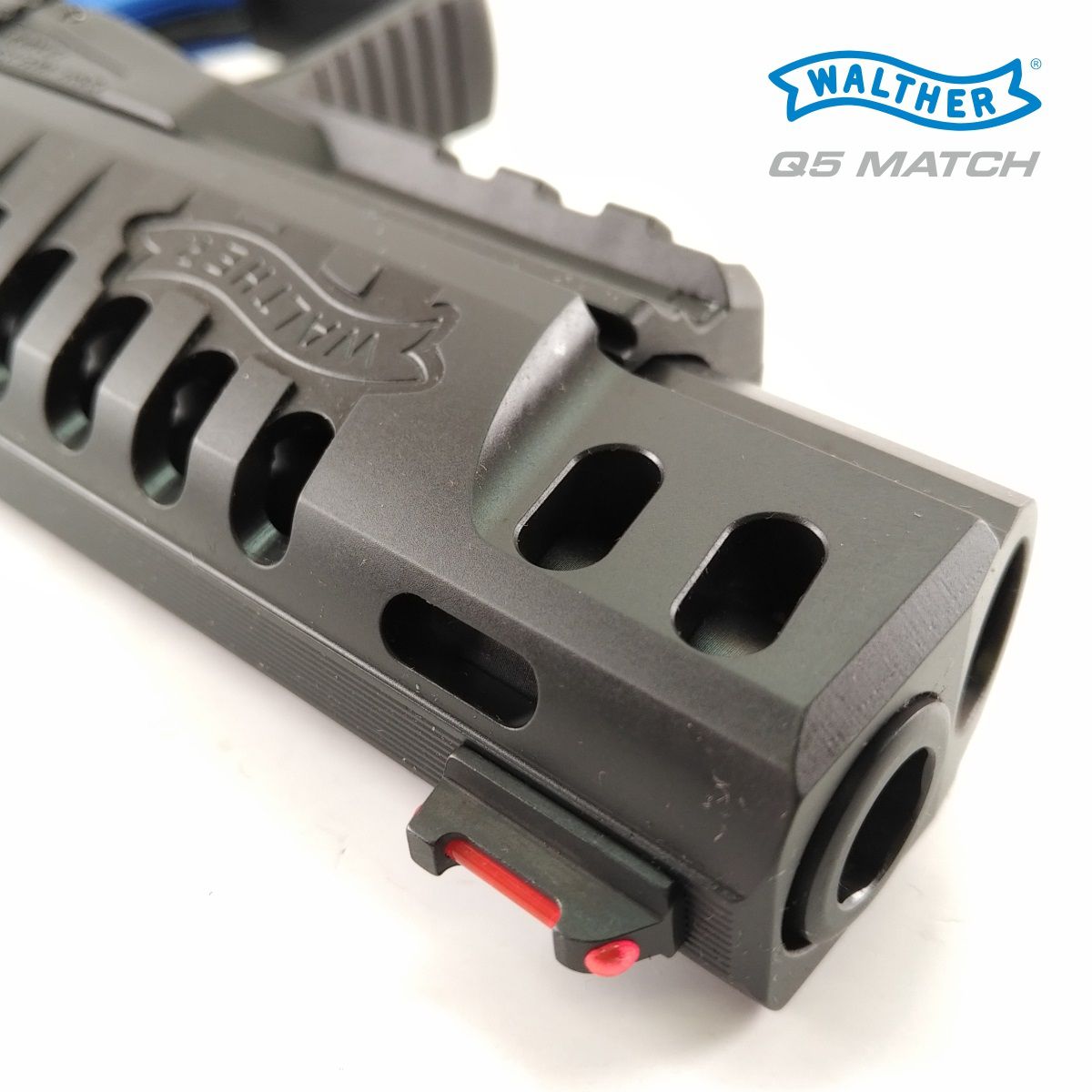 WALTHER Q5 MATCH 5" 9 MM LUGER, PISTOLE SAMONABÍJECÍ SPORTOVNÍ