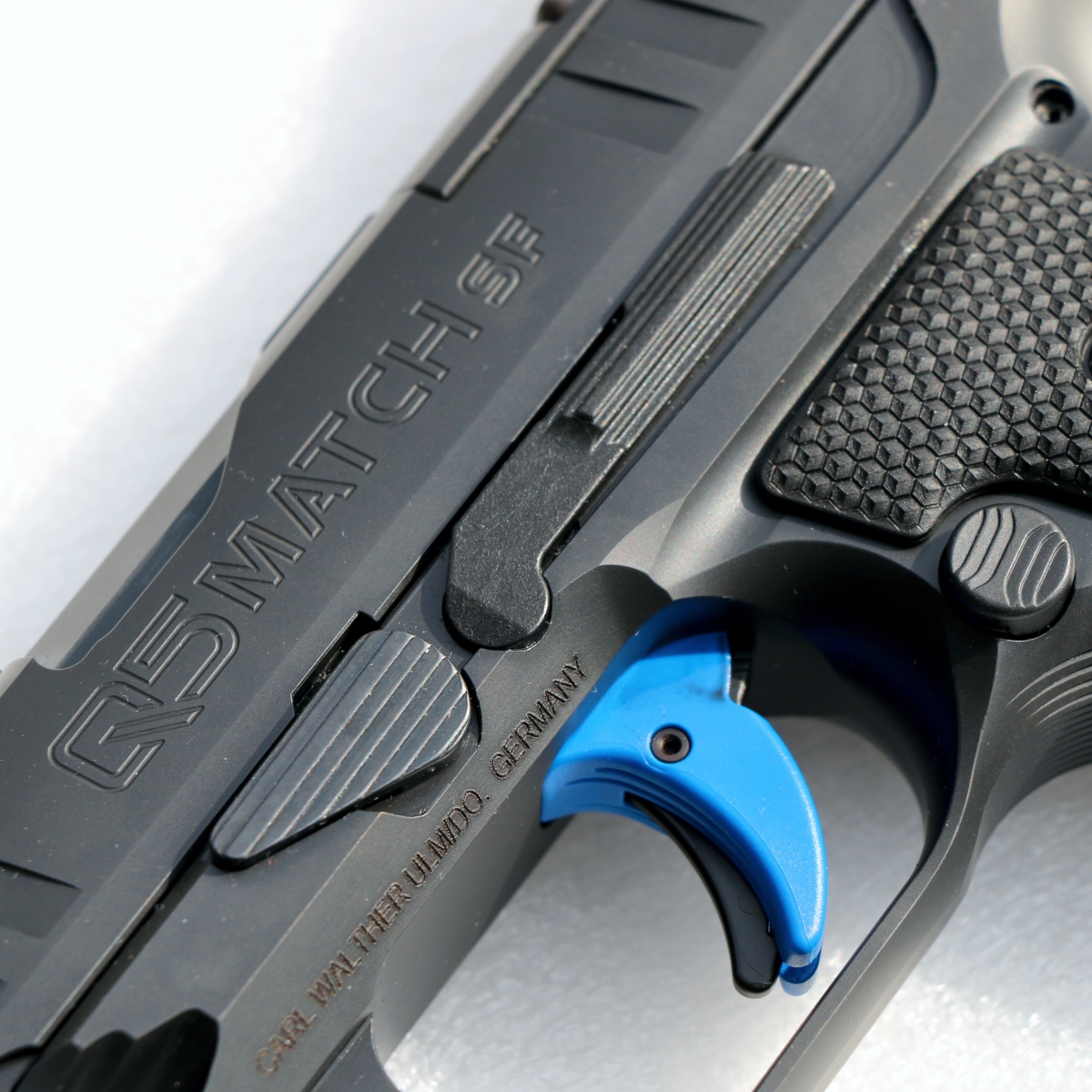 WALTHER Q5 MATCH STEEL FRAME CHAMPION 5", 9 MM LUGER, PISTOLE SAMONABÍJECÍ