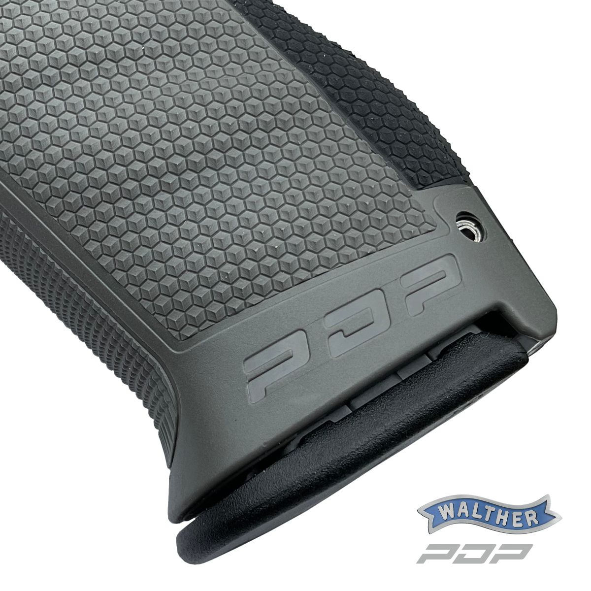 WALTHER PDP COMPACT TUNGSTEN GREY 4‘‘, 9 MM LUGER, PISTOLE SAMONABÍJECÍ