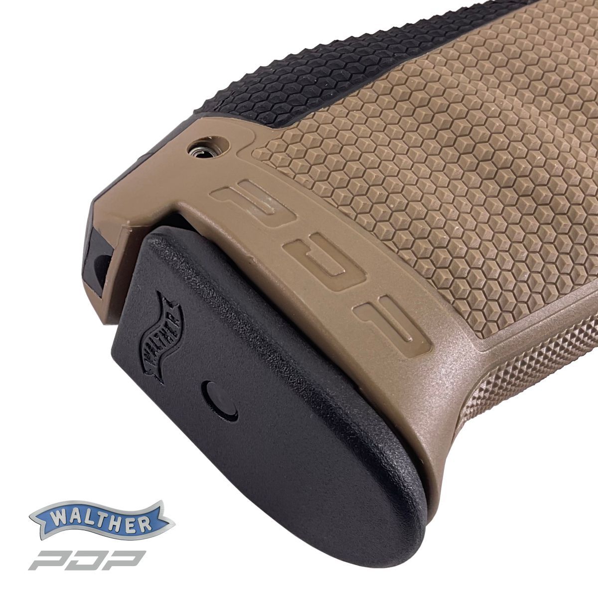 WALTHER PDP FULL SIZE FDE 5‘‘, 9 MM LUGER, PISTOLE SAMONABÍJECÍ