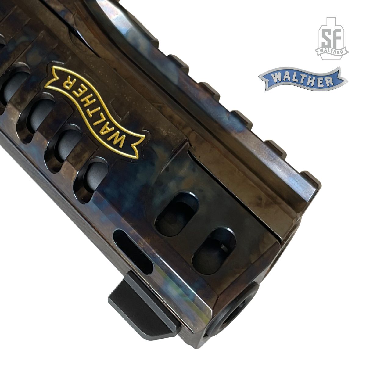 WALTHER Q5 MATCH STEEL FRAME VINTAGE, 5", 9 MM LUGER, PISTOLE SAMONABÍJECÍ