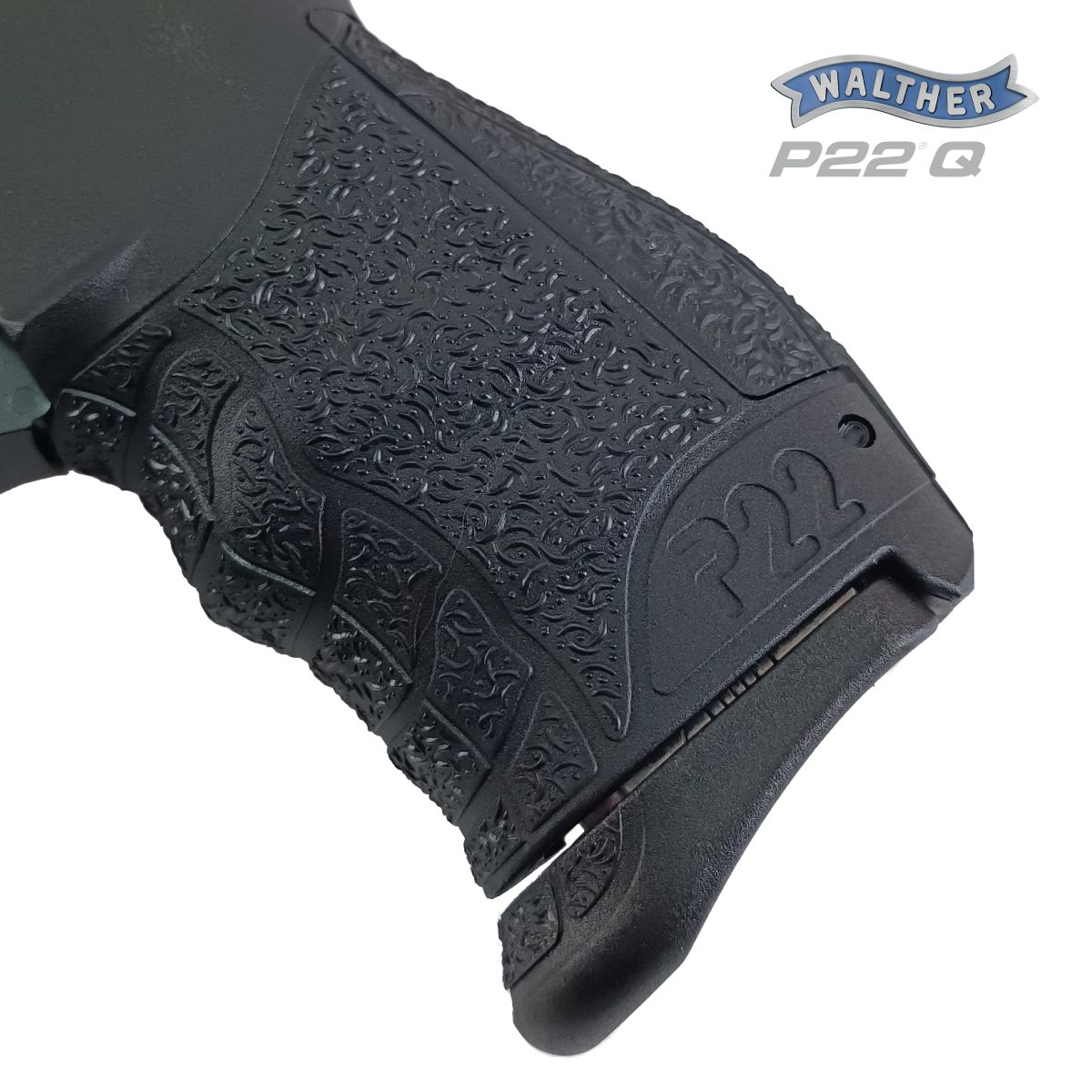 WALTHER P22Q 3,42", 22LR, PISTOLE SAMONABÍJECÍ, ČERNÁ