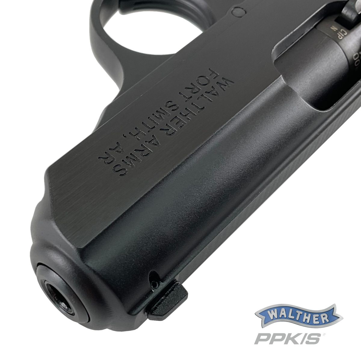 WALTHER PPK/S .22 LR, PISTOLE SAMONABÍJECÍ, ČERNÁ