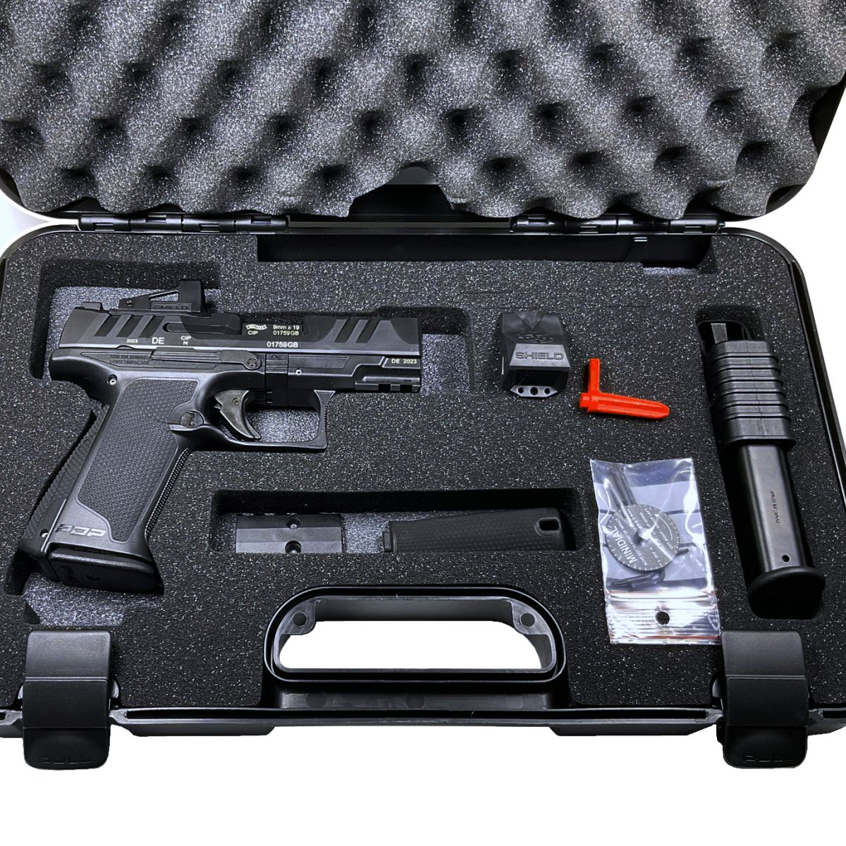 WALTHER PDP F-SERIES 3,5" COMBO-SHIELD, 9 MM LUGER, PISTOLE SAMONABÍJECÍ