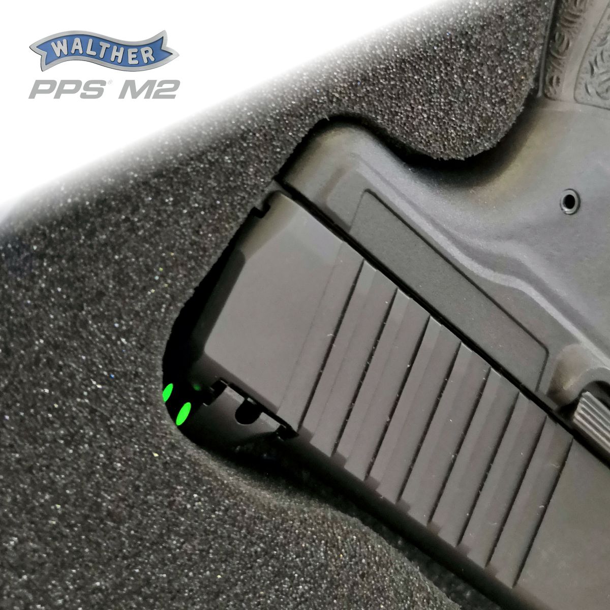 WALTHER PPS M2 POLICE SET, 9 MM LUGER, PISTOLE SAMONABÍJECÍ